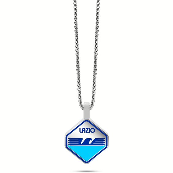 Collana Lowell Uomo S.S. Lazio in Acciaio B-LC010UAS - B-LC010UAS